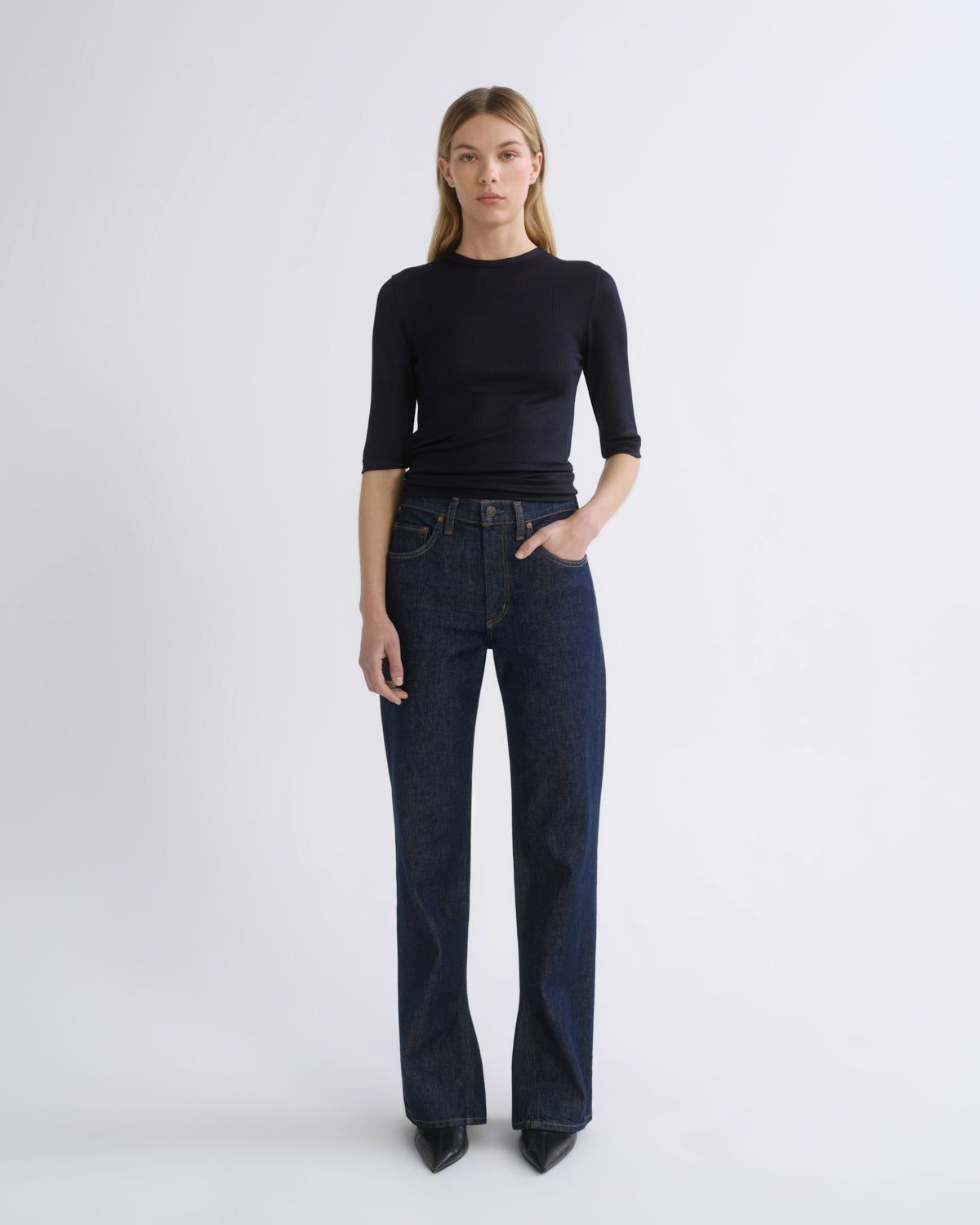 Women Mid Rise Kick Boot (Comfort Stretch) in Reissue - Agolde