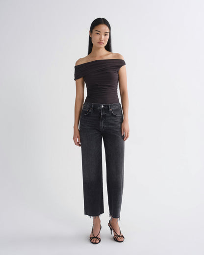 Women Harper Crop Jean (Weightless Stretch) in Radius - Agolde