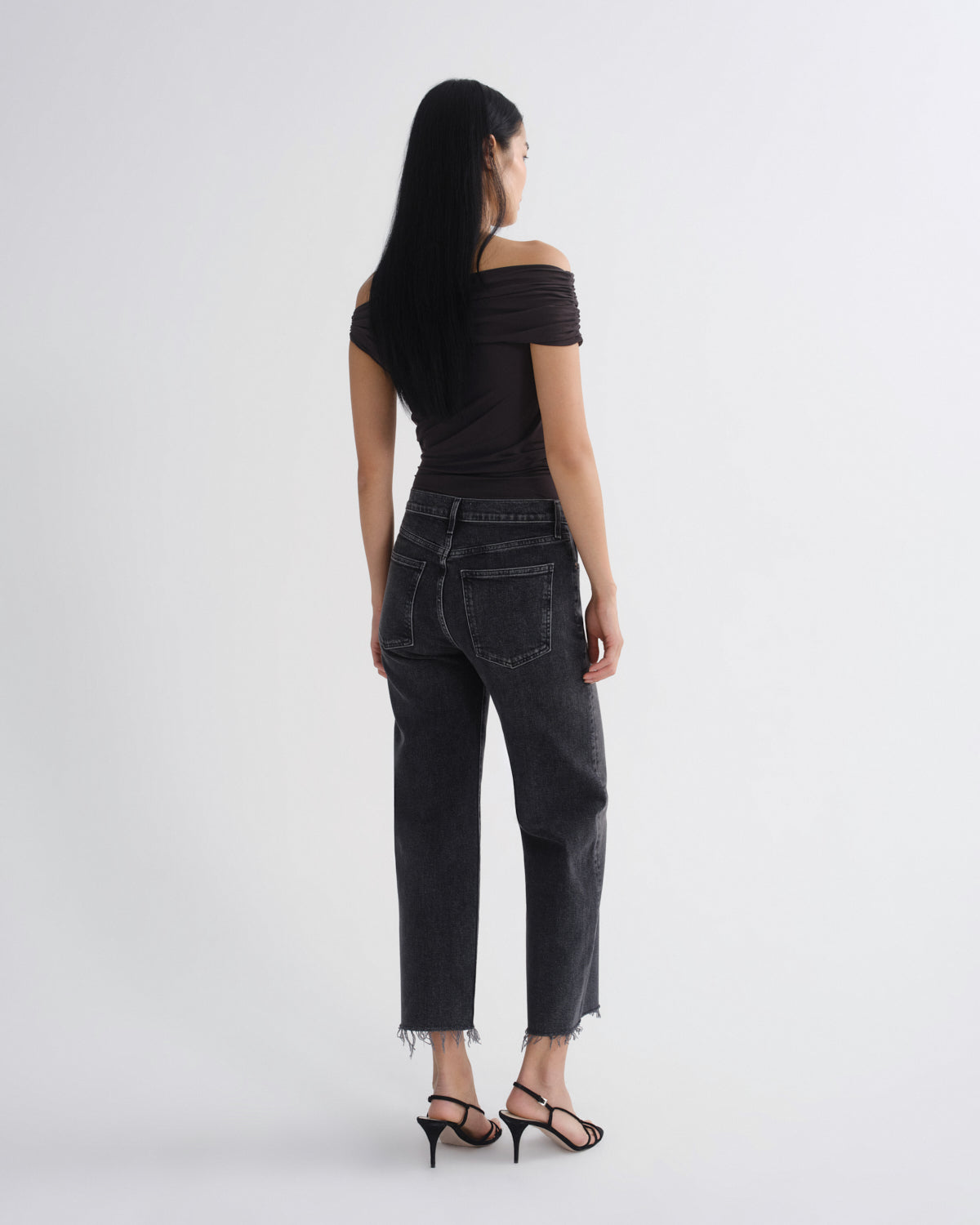 Women Harper Crop Jean (Weightless Stretch) in Radius - Agolde