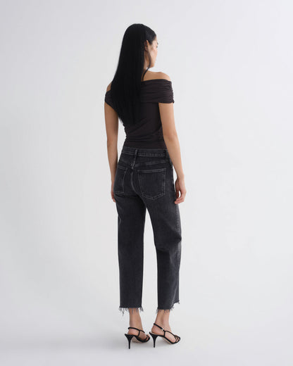 Women Harper Crop Jean (Weightless Stretch) in Radius - Agolde
