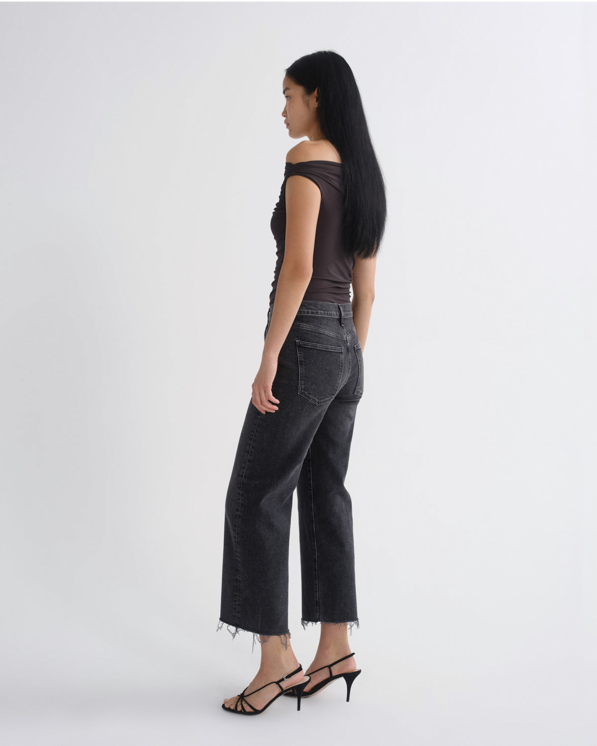 Women Harper Crop Jean (Weightless Stretch) in Radius - Agolde