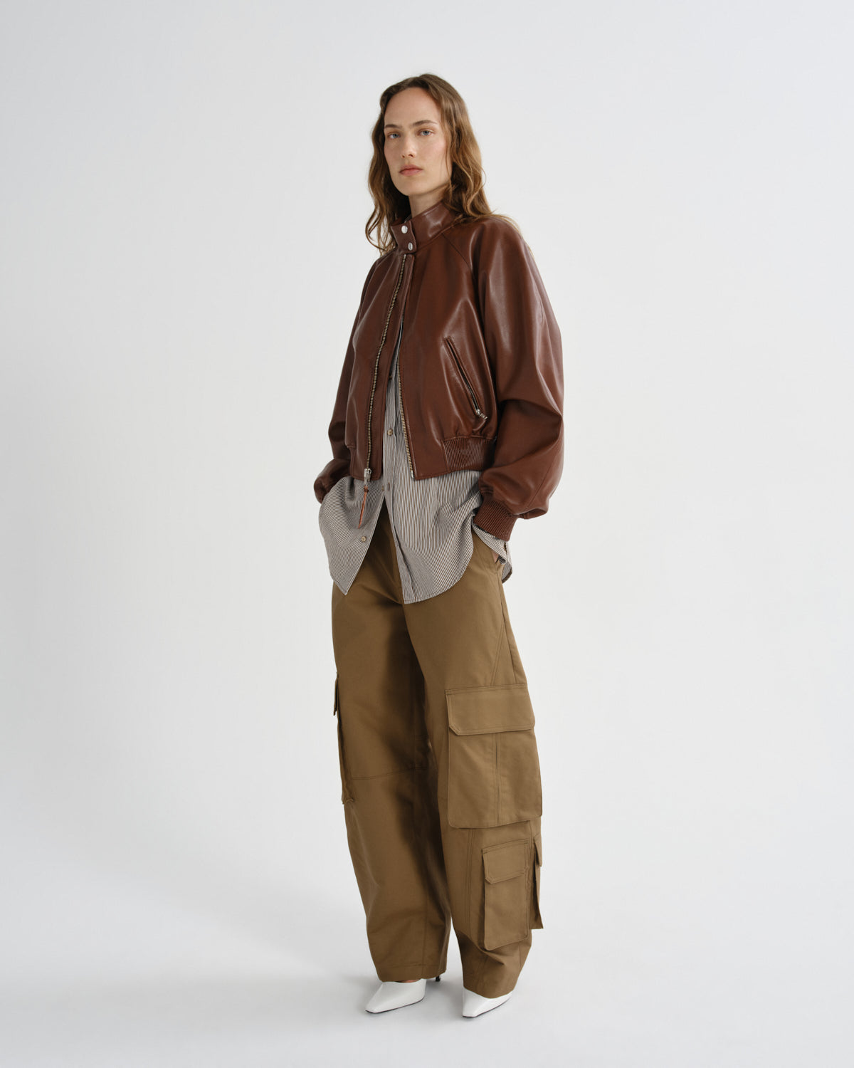 Women nova bomber jacket palisander - Agolde