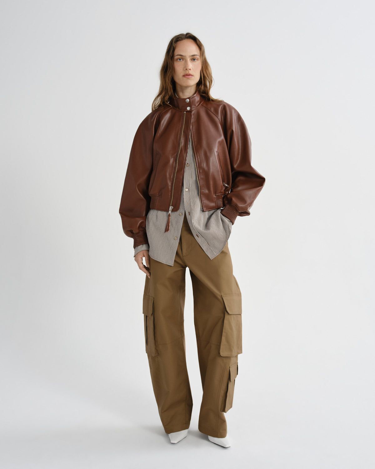 Women nova bomber jacket palisander - Agolde