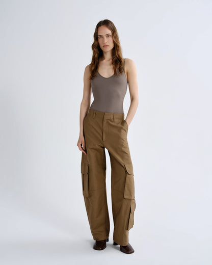 Women tora bodysuit mink - Agolde