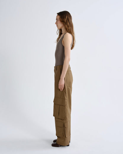 Women tora bodysuit mink - Agolde