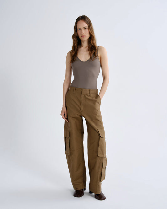 Women ambika utility pant toffee - Agolde