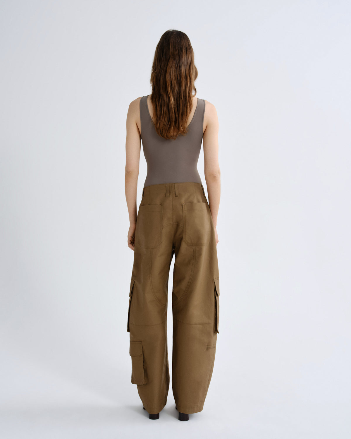 Women ambika utility pant toffee - Agolde