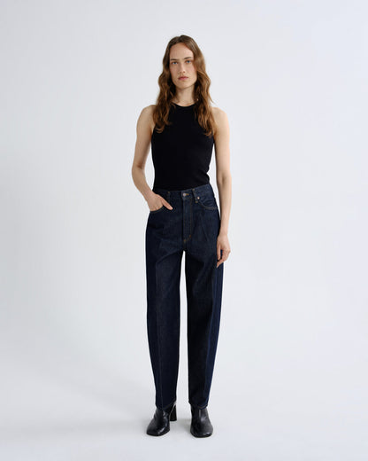 Women 80S Jean High Rise Vintage Taper in Rinse - Agolde