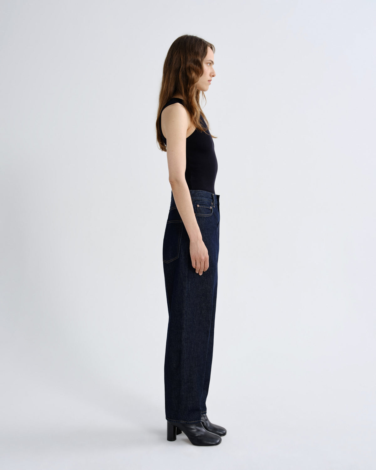 Women 80S Jean High Rise Vintage Taper in Rinse - Agolde