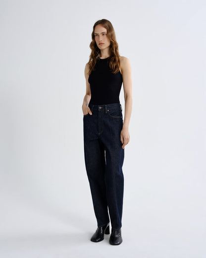 Women 80S Jean High Rise Vintage Taper in Rinse - Agolde