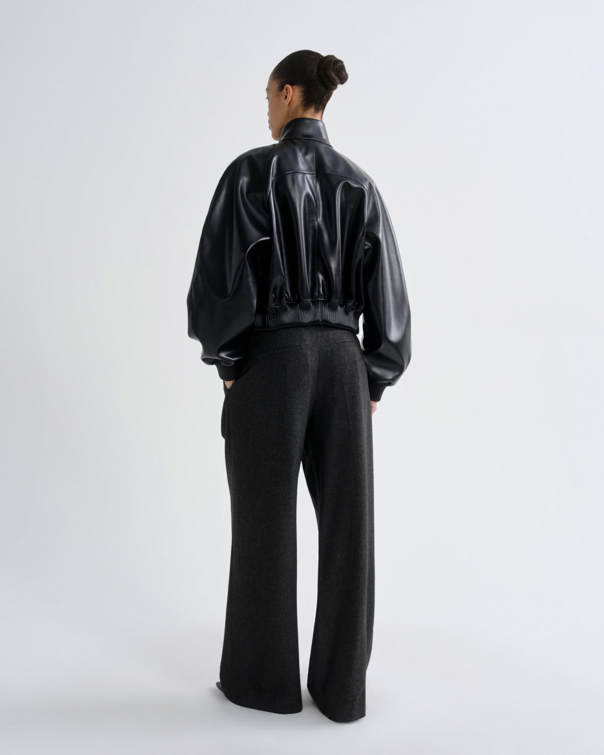 Women nova bomber jacket black - Agolde