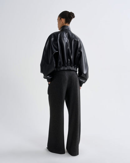 Women nova bomber jacket black - Agolde