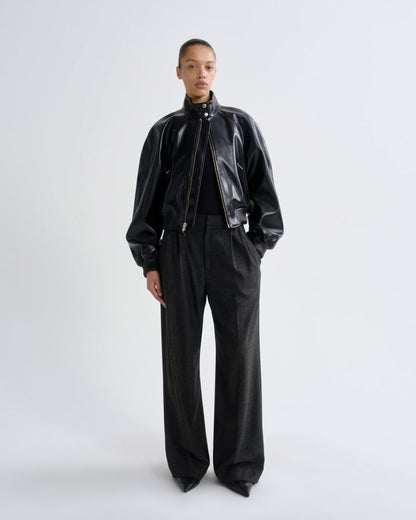 Women nova bomber jacket black - Agolde