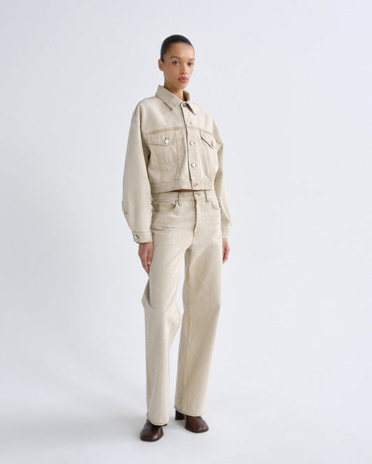 Women Arc Jean Loose Wide 32 in Arena - Agolde