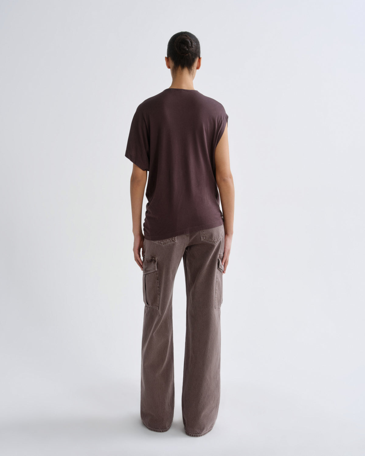 Women minka cargo mauvine - Agolde