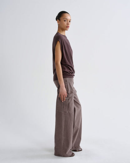 Women minka cargo mauvine - Agolde