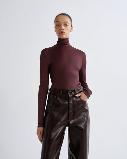 Women caryle turtleneck corinth - Agolde