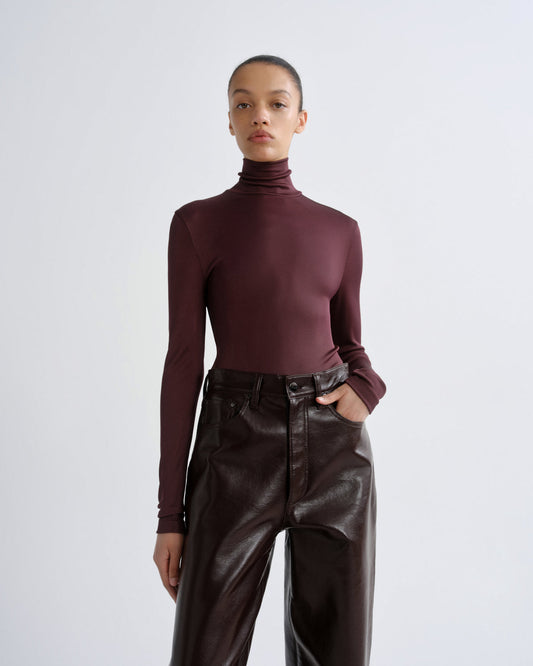 Women caryle turtleneck corinth - Agolde