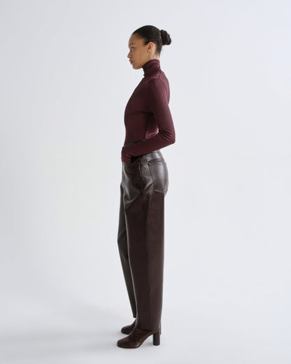 Women caryle turtleneck corinth - Agolde