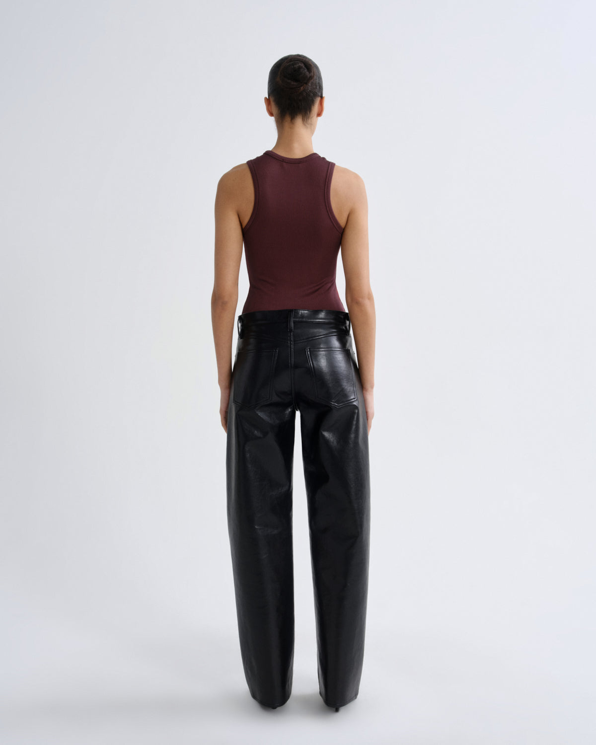 Women andre racer tank corinth - Agolde