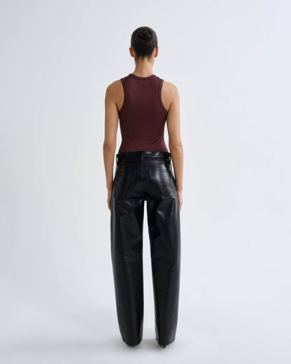 Women andre racer tank corinth - Agolde