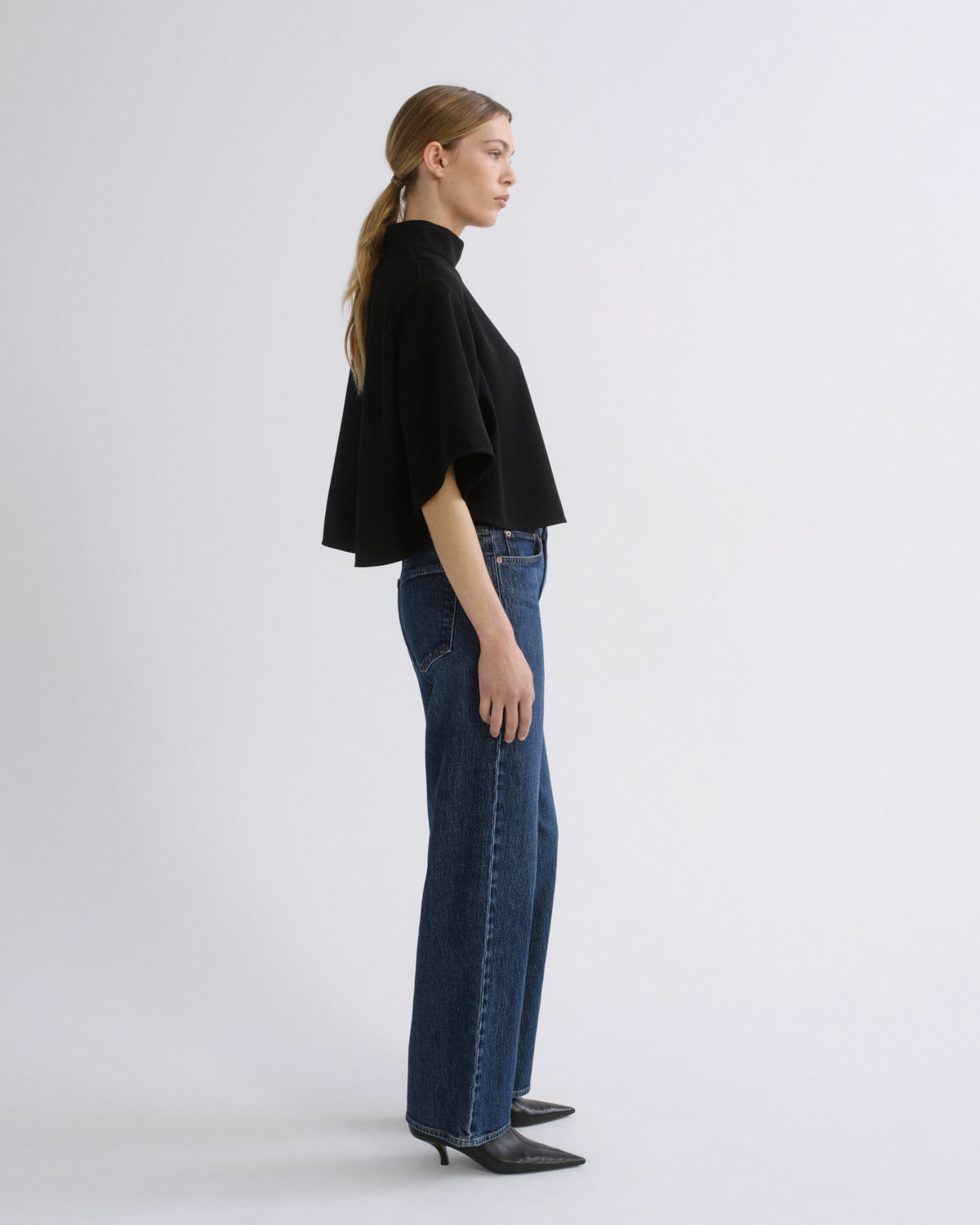 Women Harper Straight Jean (Stretch) in Echo - Agolde