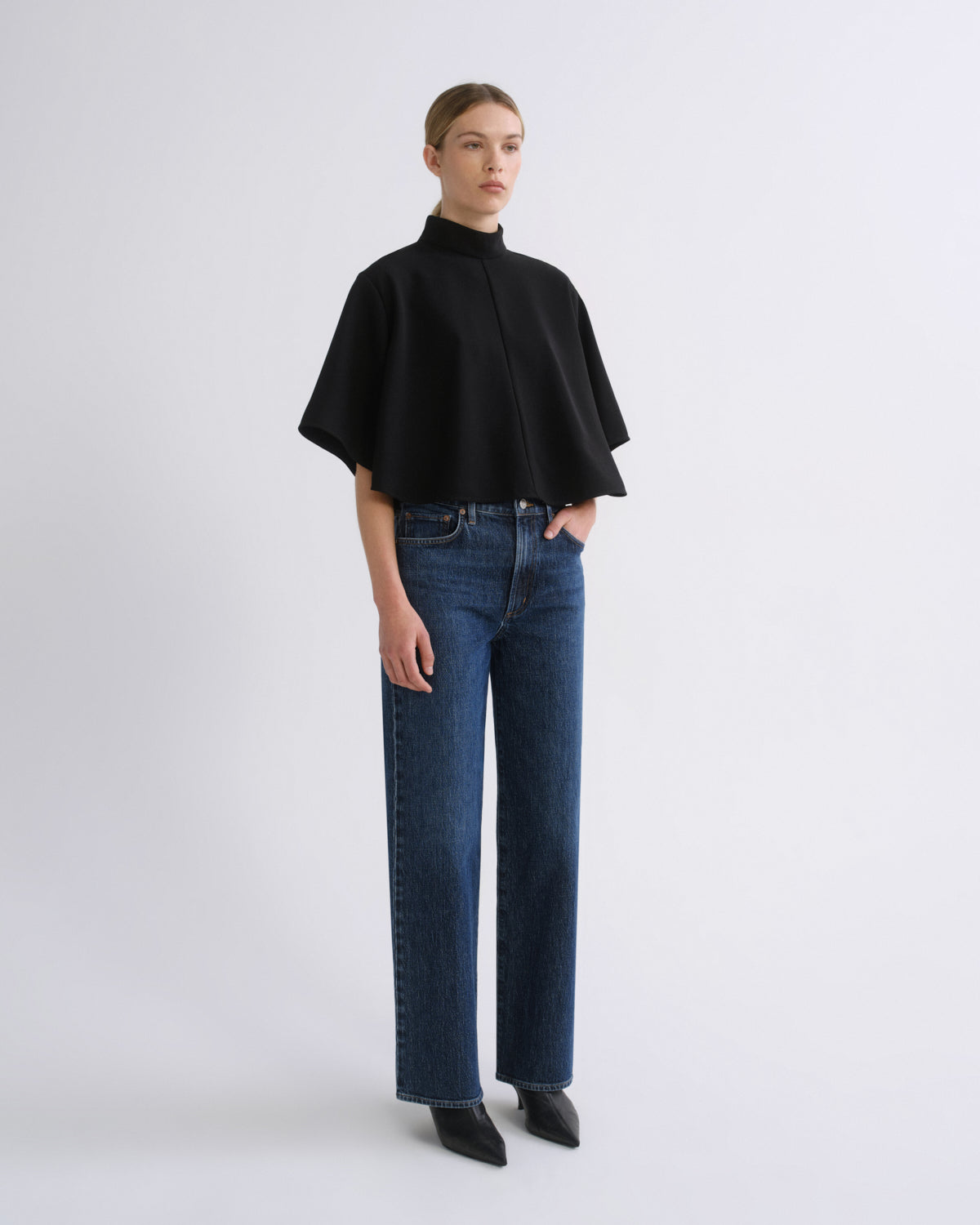 Women Harper Straight Jean (Stretch) in Echo - Agolde