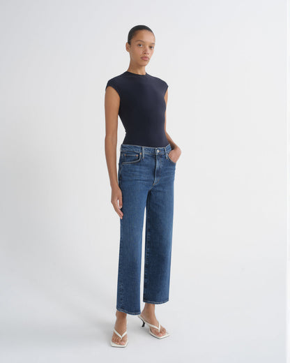 Women Harper Crop Jean (Comfort Stretch) in Echo - Agolde