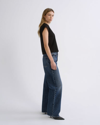 Women Arc Jean 32" in Shortwave - Agolde