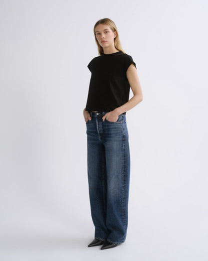 Women Arc Jean 32" in Shortwave - Agolde