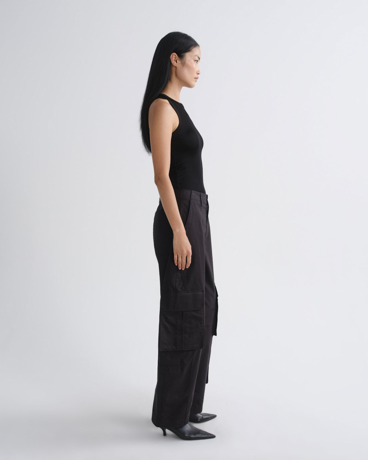 Women ambika utility pant black - Agolde