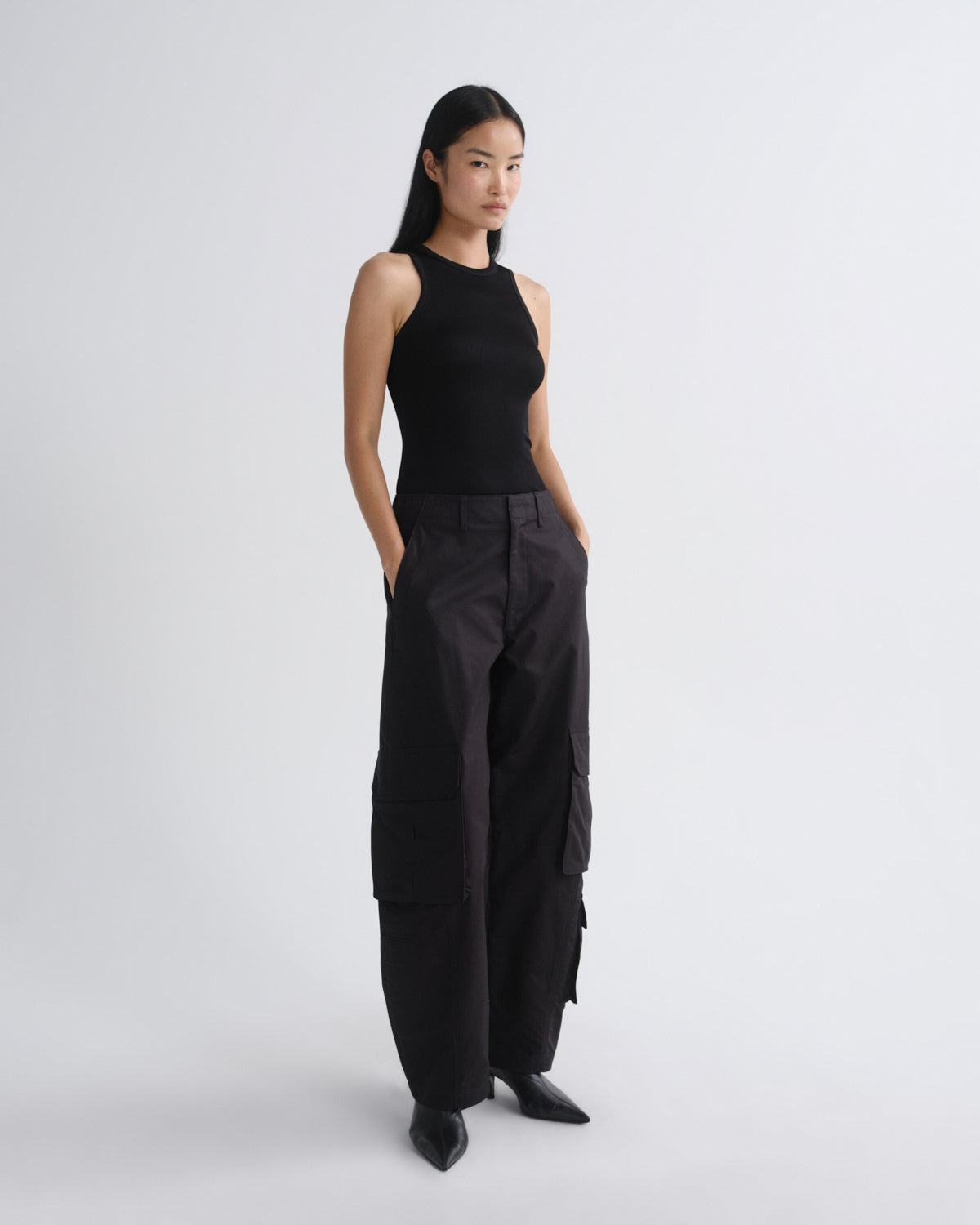 Women ambika utility pant black - Agolde