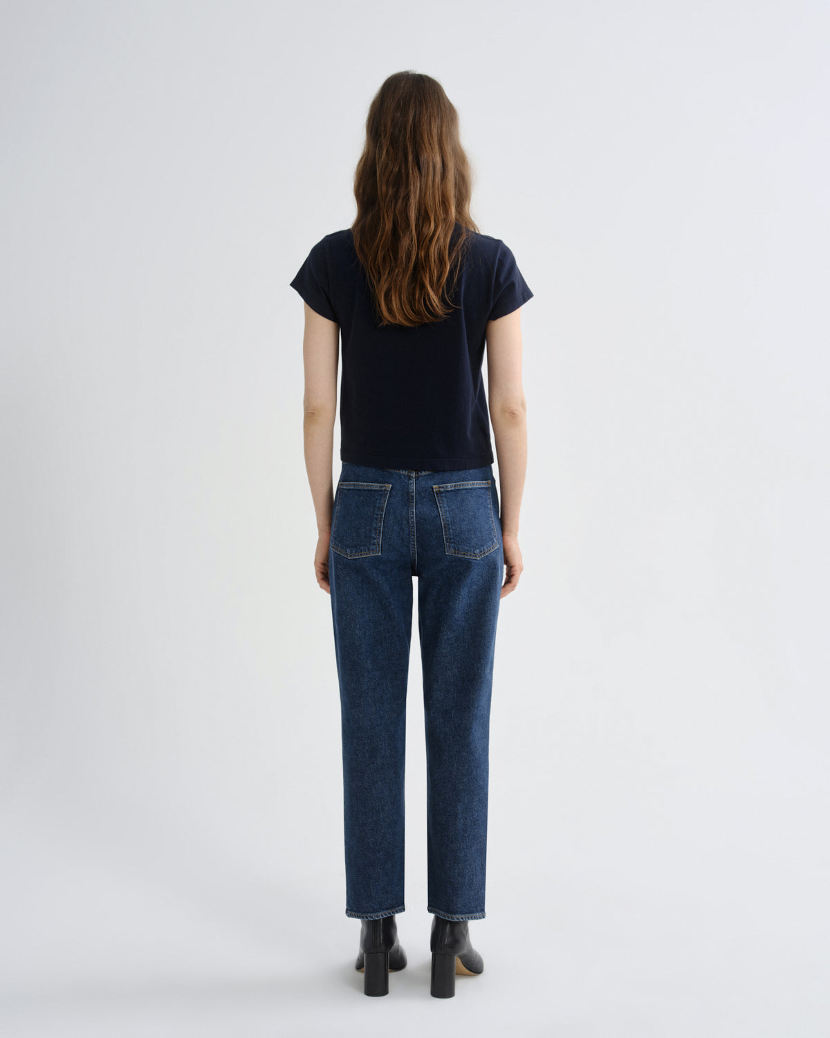 Women 90s pinch waist crop flow - Agolde