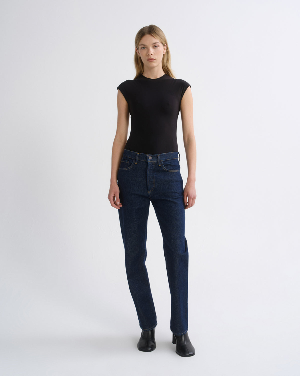 Women lana high rise vintage straight stretch reissue - Agolde