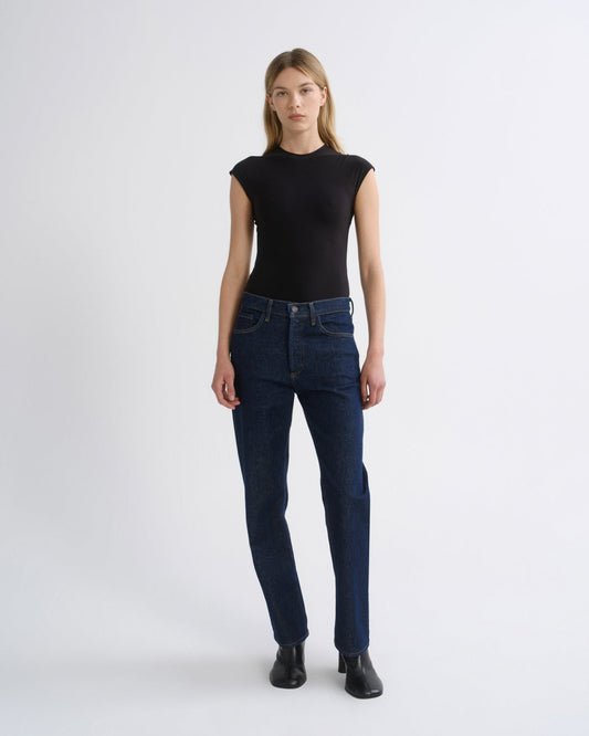 Women lana high rise vintage straight stretch reissue - Agolde