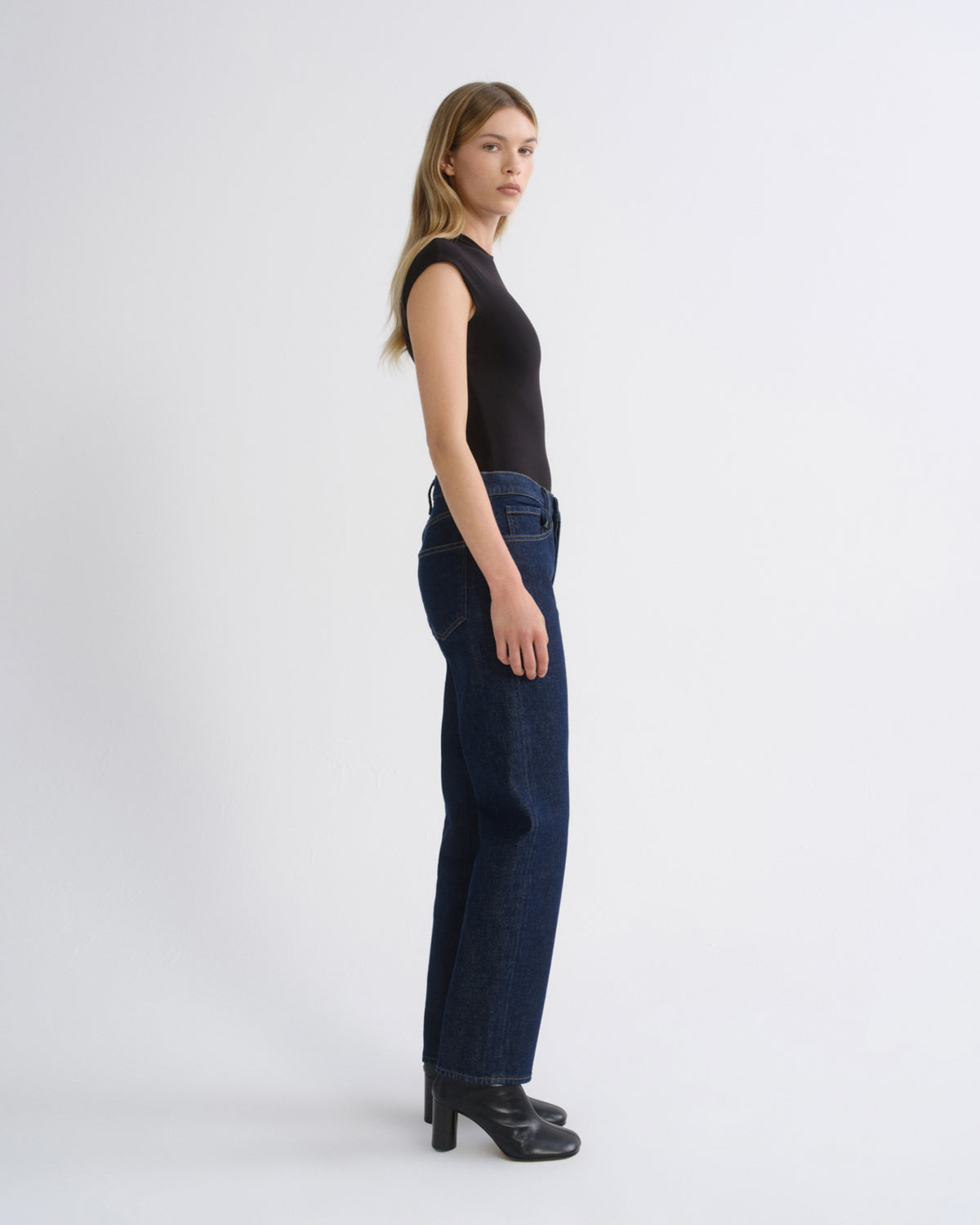 Women lana high rise vintage straight stretch reissue - Agolde