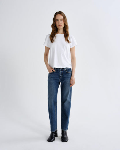 Women Stovepipe Jean 29 (Weightless Stretch) in Slick - Agolde