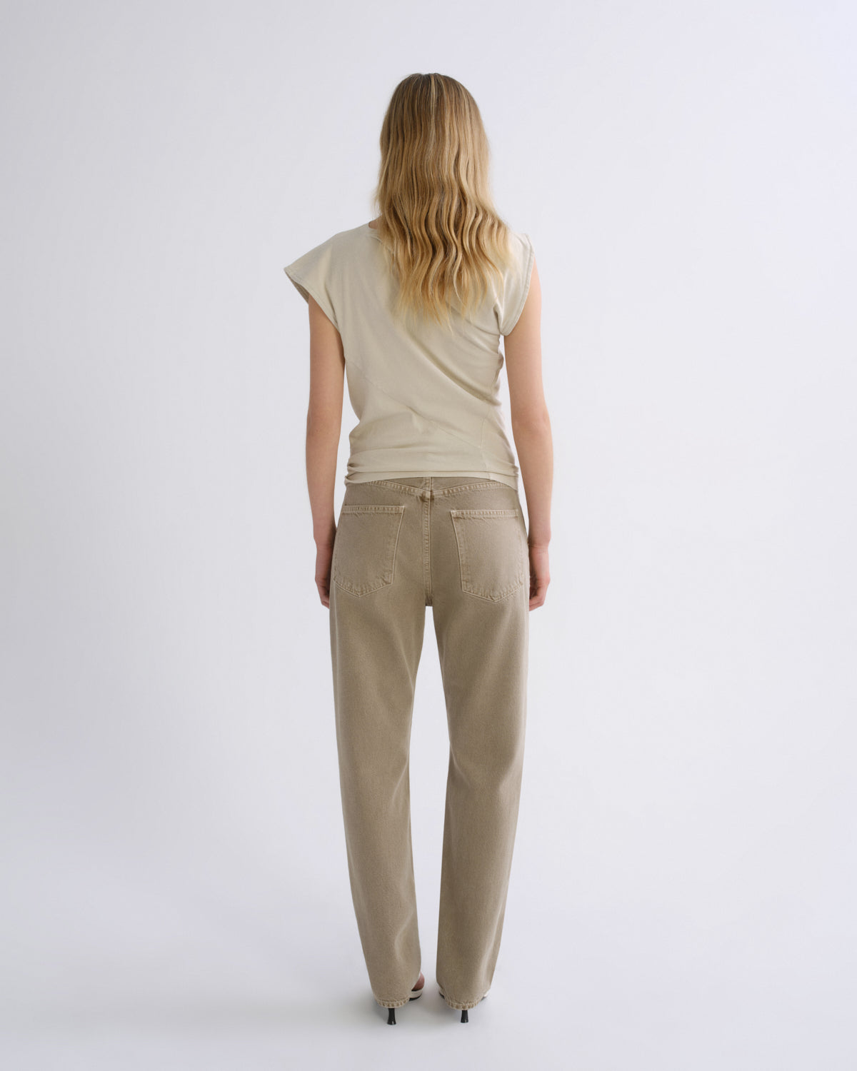 Women Lana High Rise Vintage Straight in Trail - Agolde
