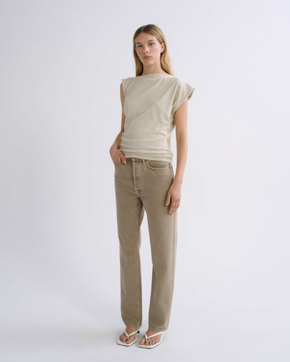 Women Lana High Rise Vintage Straight in Trail - Agolde