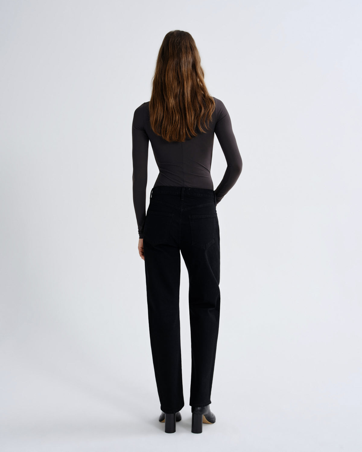 Women lana high rise vintage straight stretch divert - Agolde