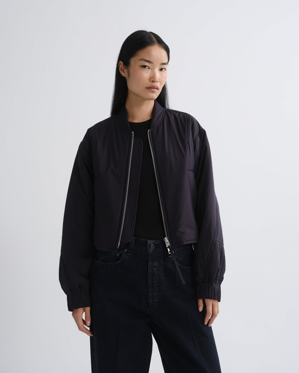 Women leni bomber jacket obscura - Agolde