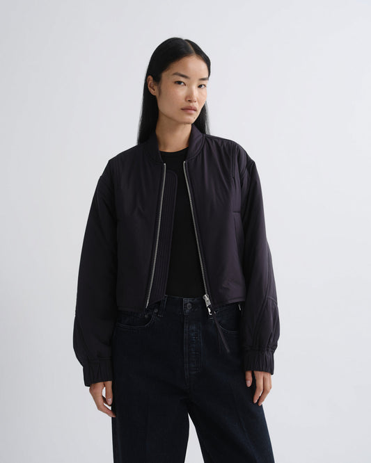 Women leni bomber jacket obscura - Agolde