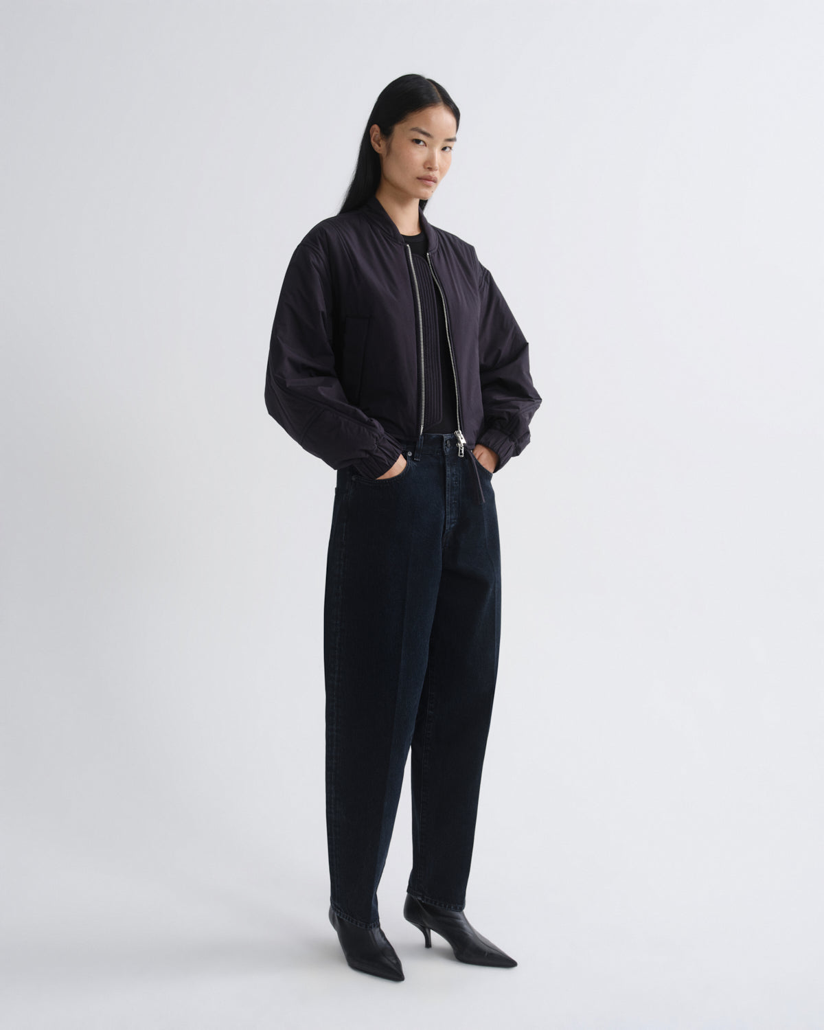 Women leni bomber jacket obscura - Agolde