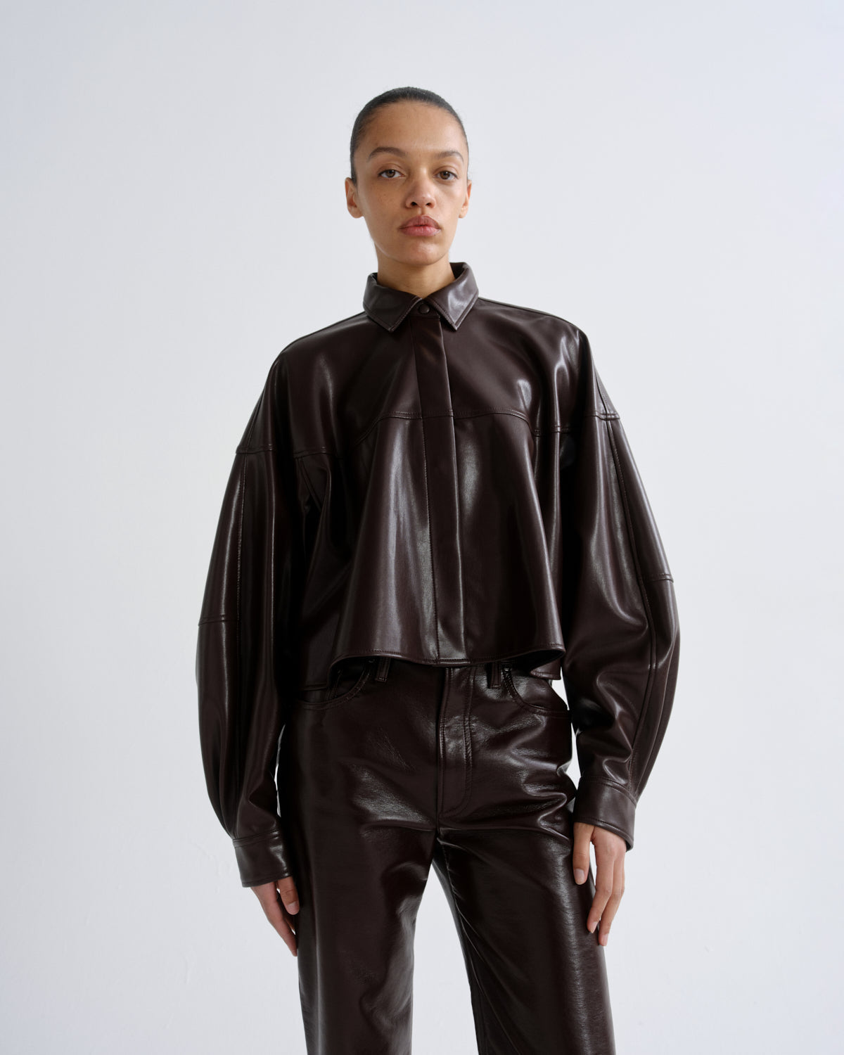 Women agnes shirt madera - Agolde