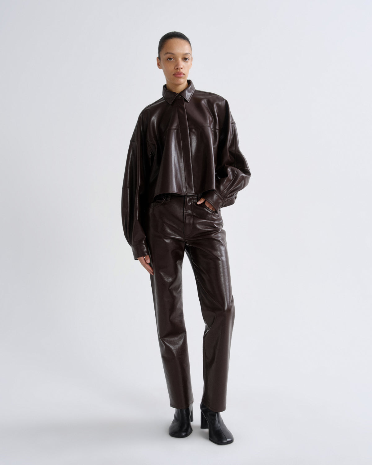 Women agnes shirt madera - Agolde