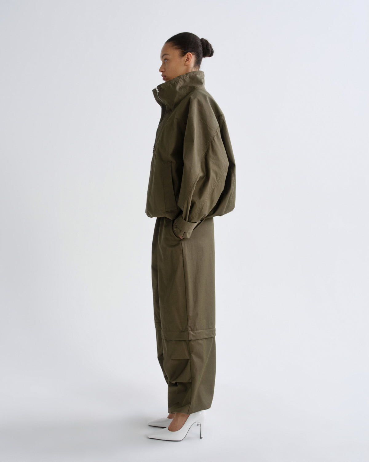 Women Coulson Jacket in Willow - Agolde