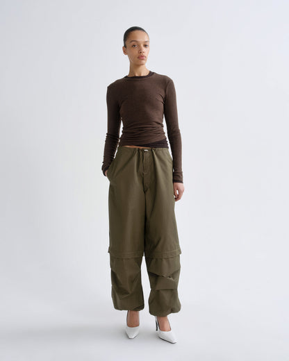 Women Coulson Parachute Pant in Willow - Agolde