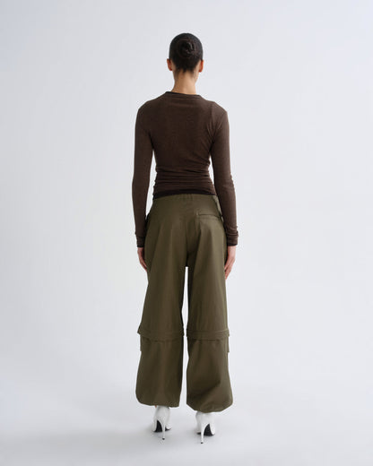 Women Coulson Parachute Pant in Willow - Agolde