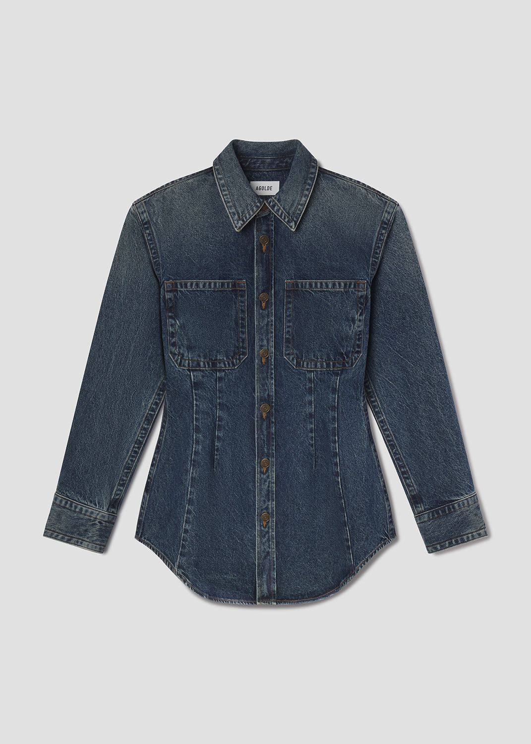 Women Wilma Shirt in Form - Agolde