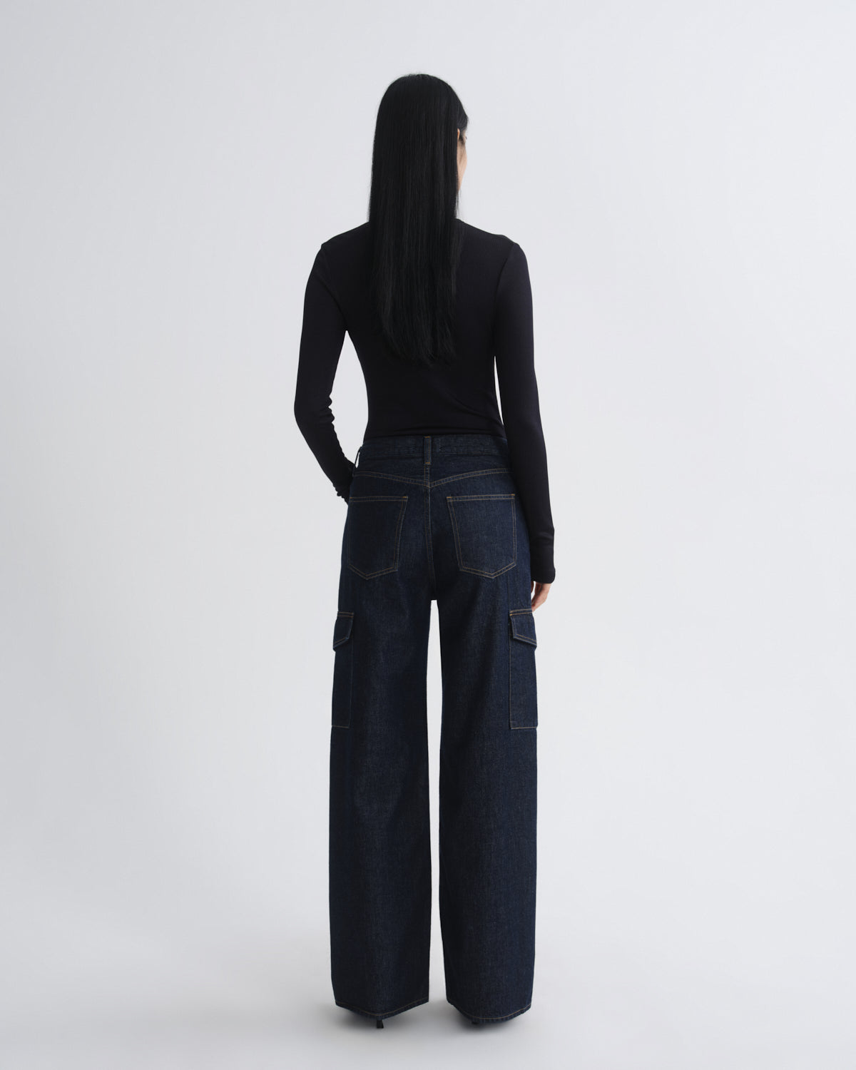 Women delphi slim tee obscura - Agolde